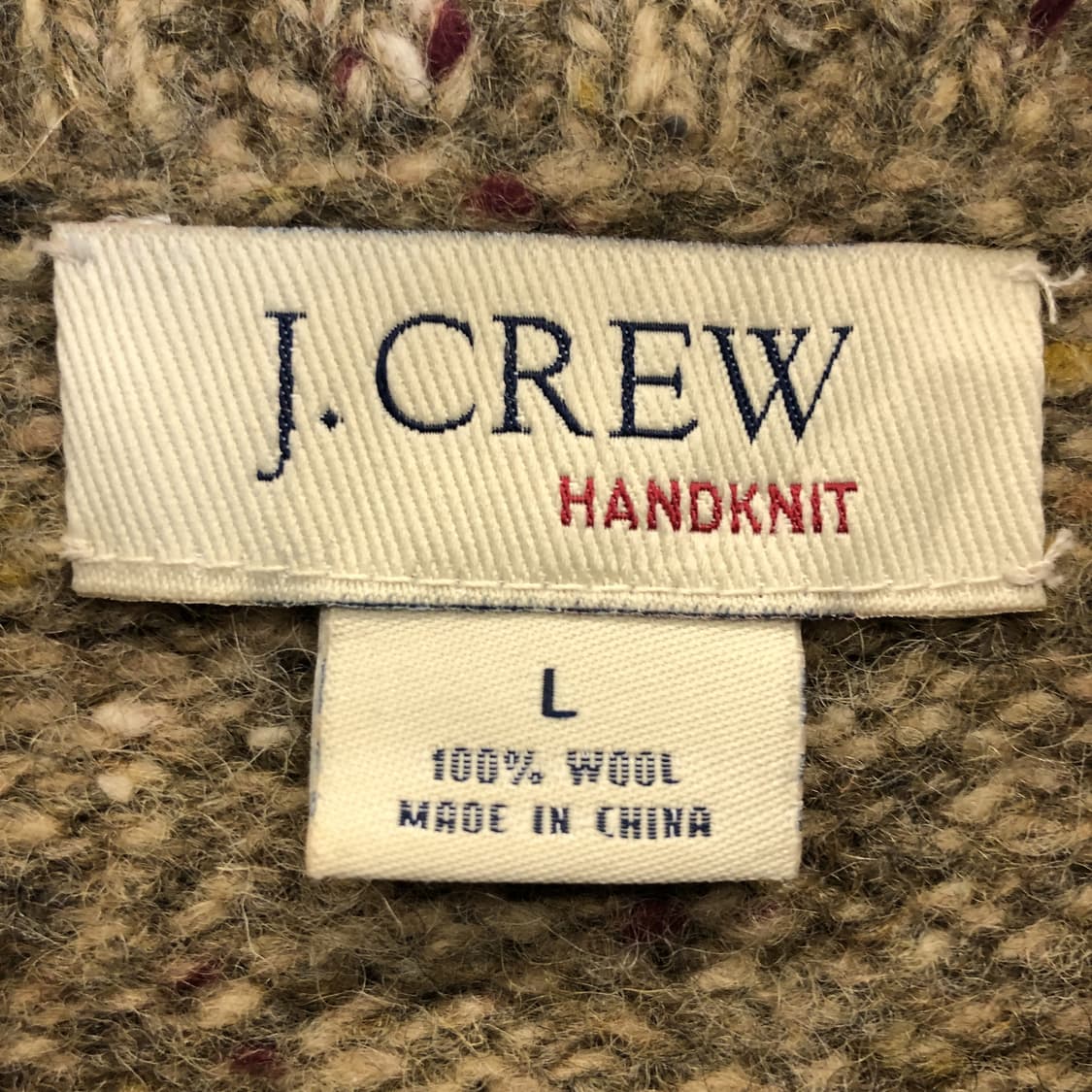 J.CREW 제이크루 헤비울 100% 핸드니트 L  상품이미지5