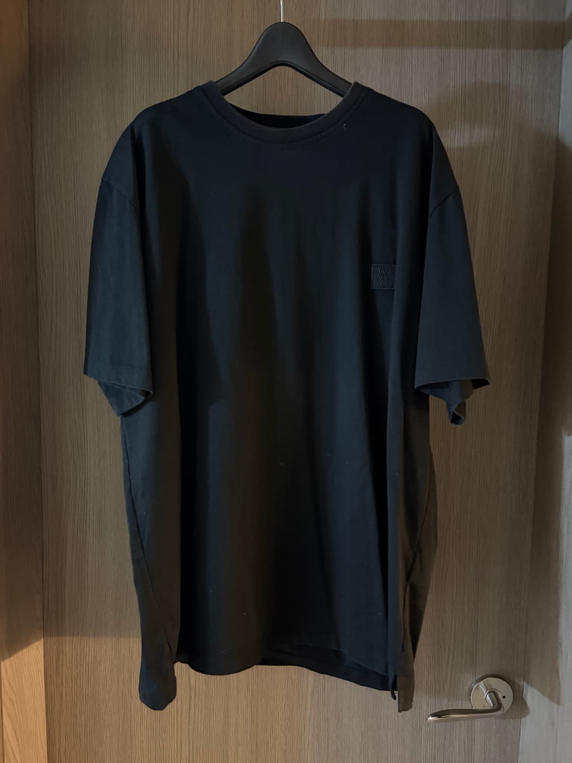 [52, 새상품급] 우영미 플라워 백로고 반팔티셔츠 상품이미지1