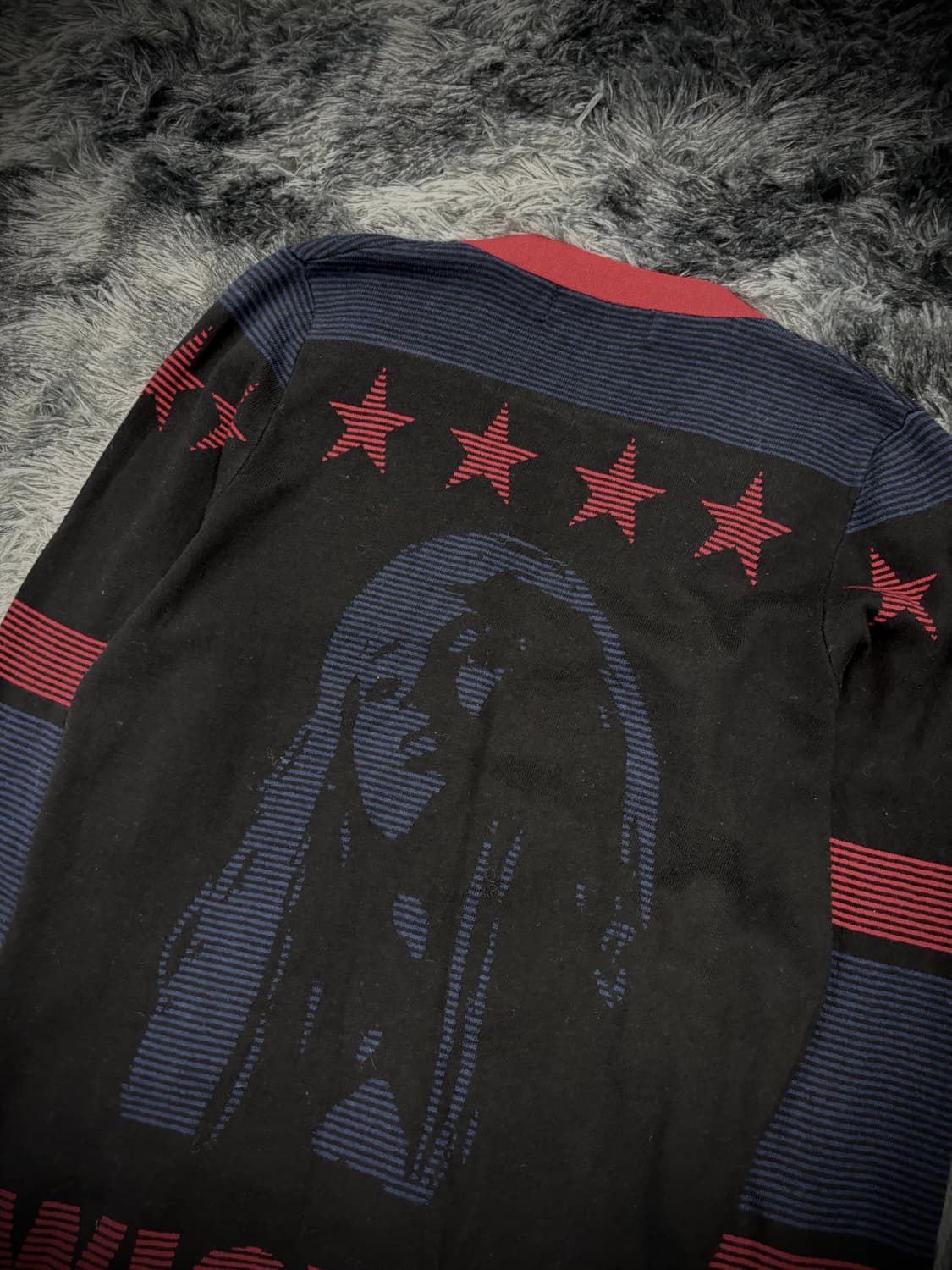 Hysteric Glamour 스타 걸프린팅 가디건 상품이미지6