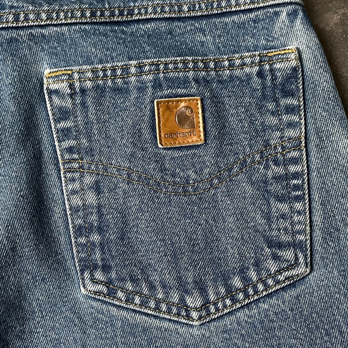 CARHARTT 칼하트 B160 데님 워크 팬츠 A00934 상품이미지8