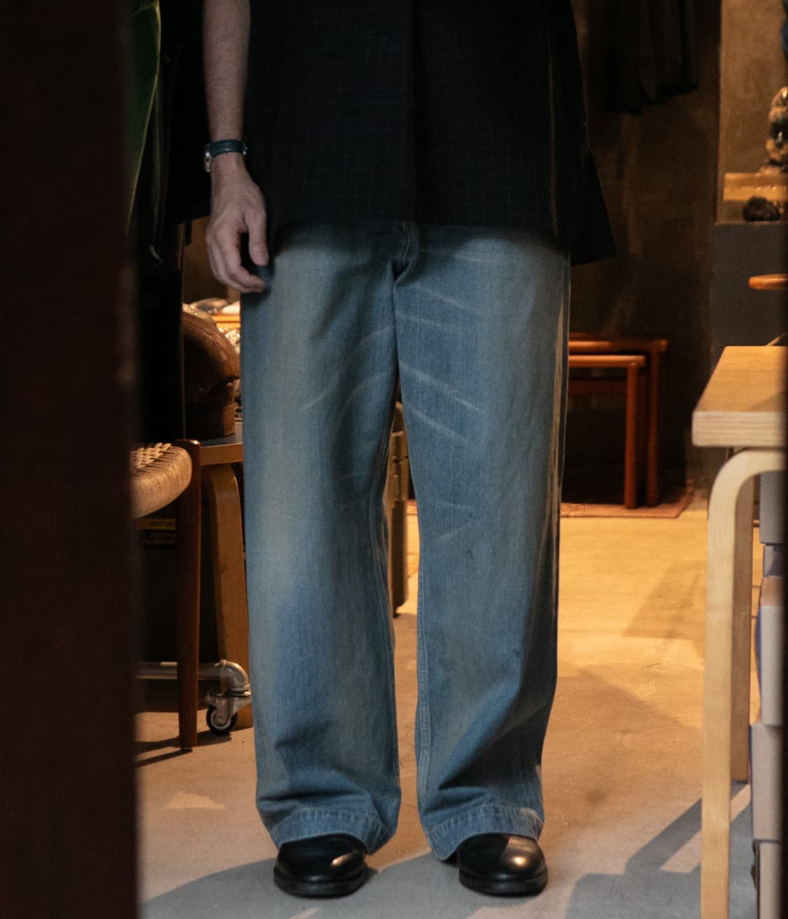 요코사카모토 24fw belted denim 상품이미지1