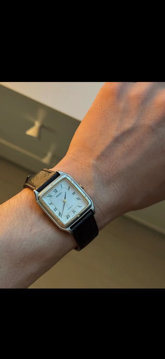 빈티지 세이코 탱크 사각 상품이미지2