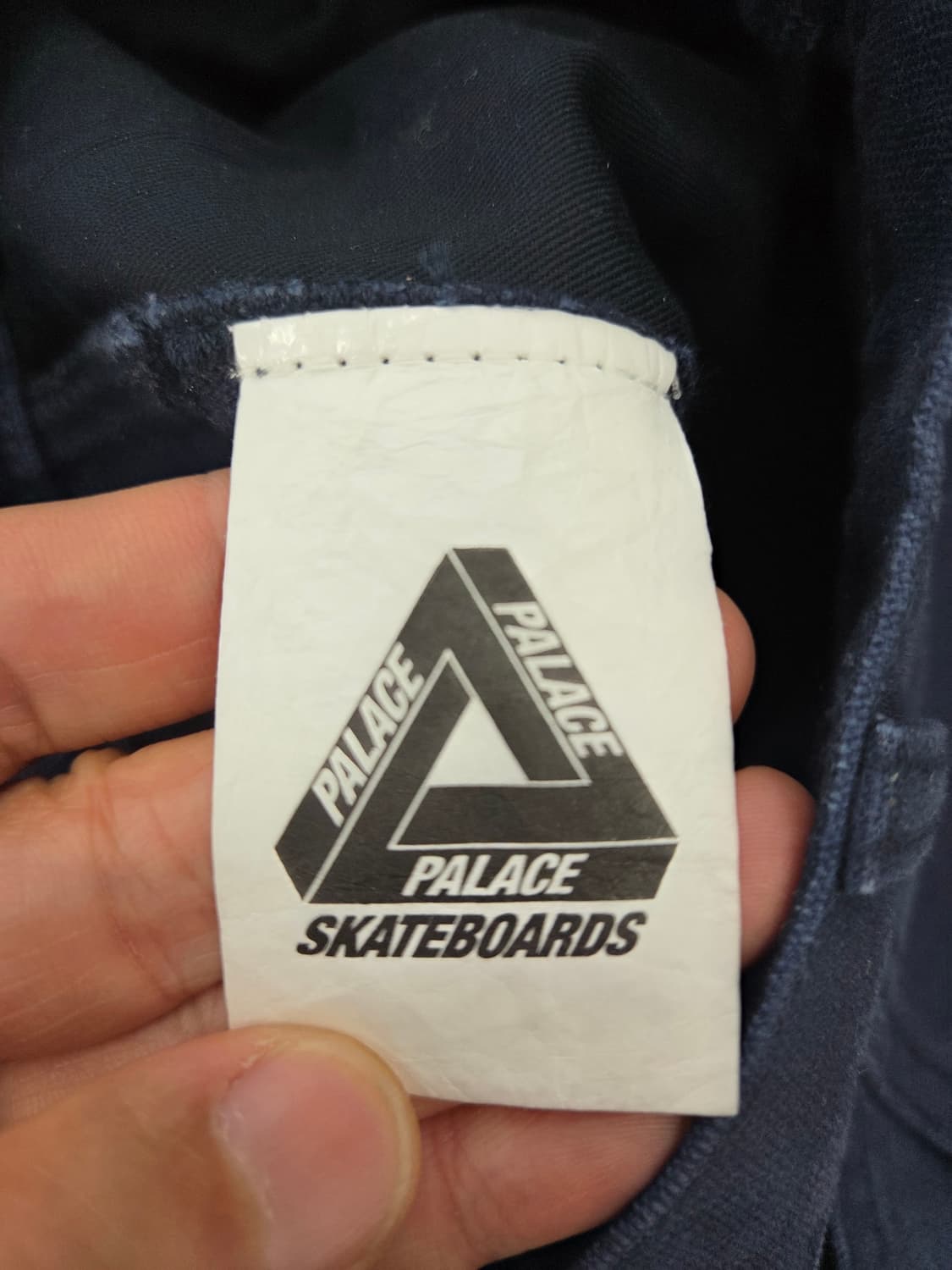 30 팔라스 24SS 헤비 캔버스 워크 팬츠 네이비 상품이미지9