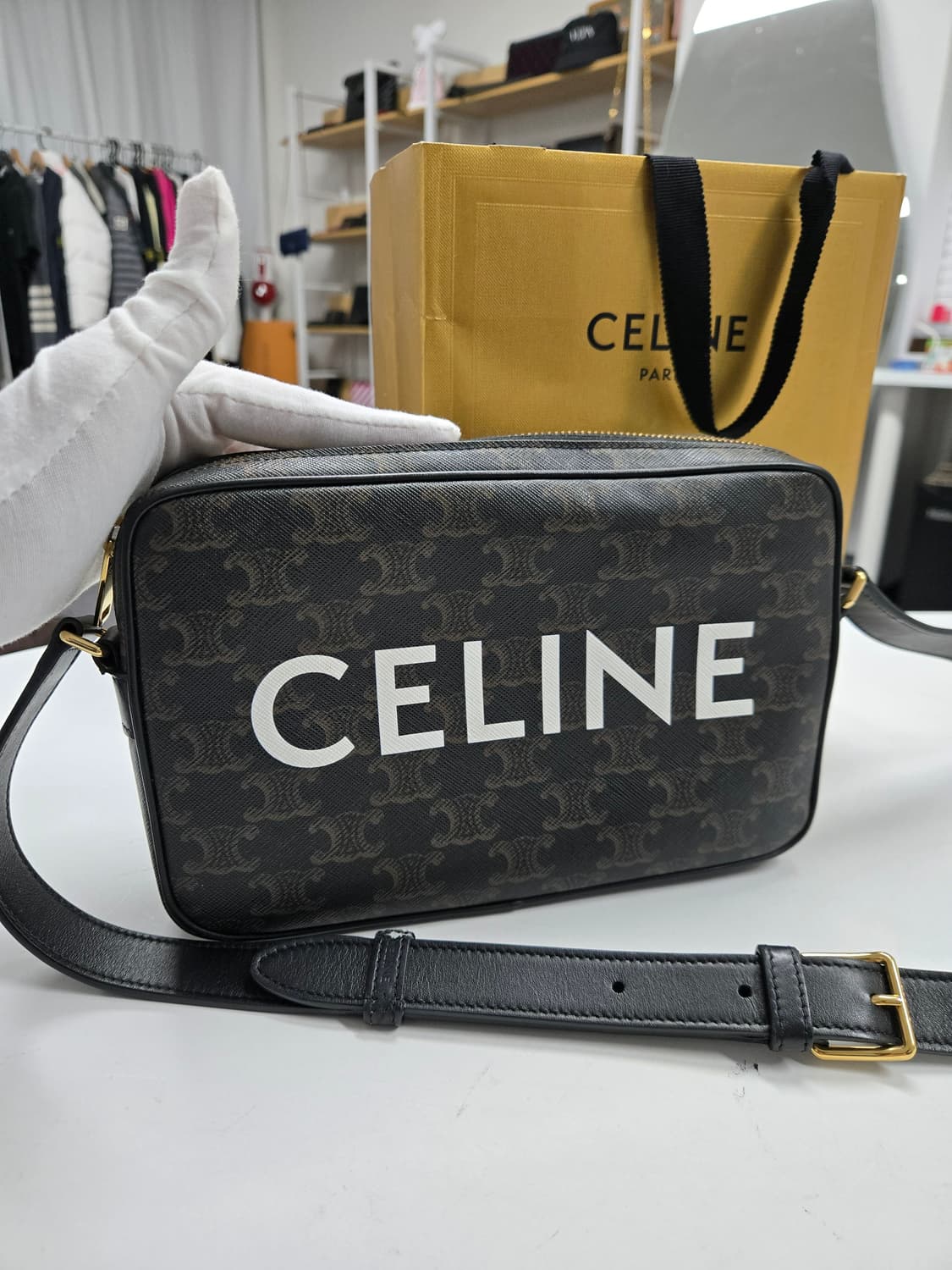 [A급컨디션] 셀린느 트리오페 메신저백 상품이미지1