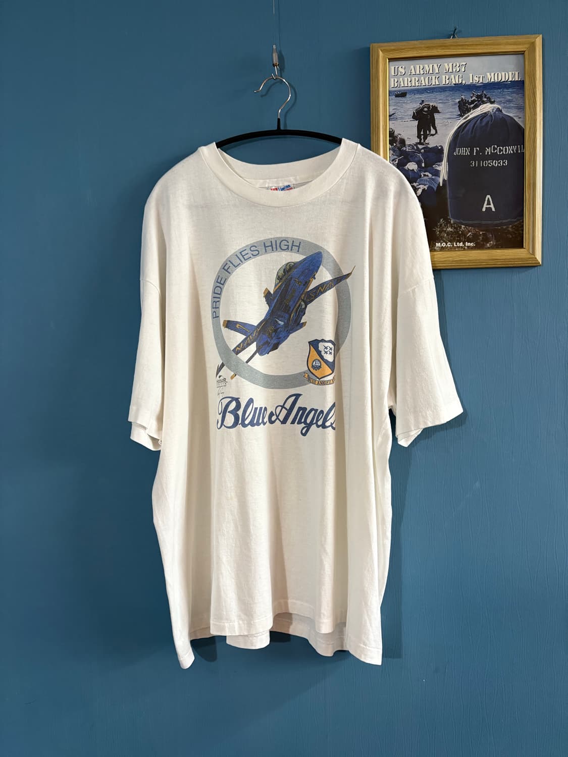 90's Hanes Blue Angels Heavyweight   상품이미지1