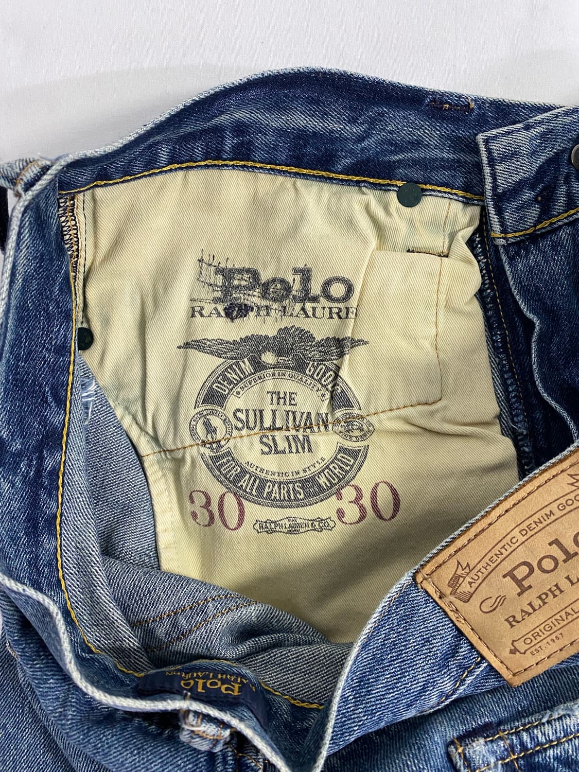 폴로 랄프로렌 패치워크 데님 청바지 30x30 <646> 상품이미지9