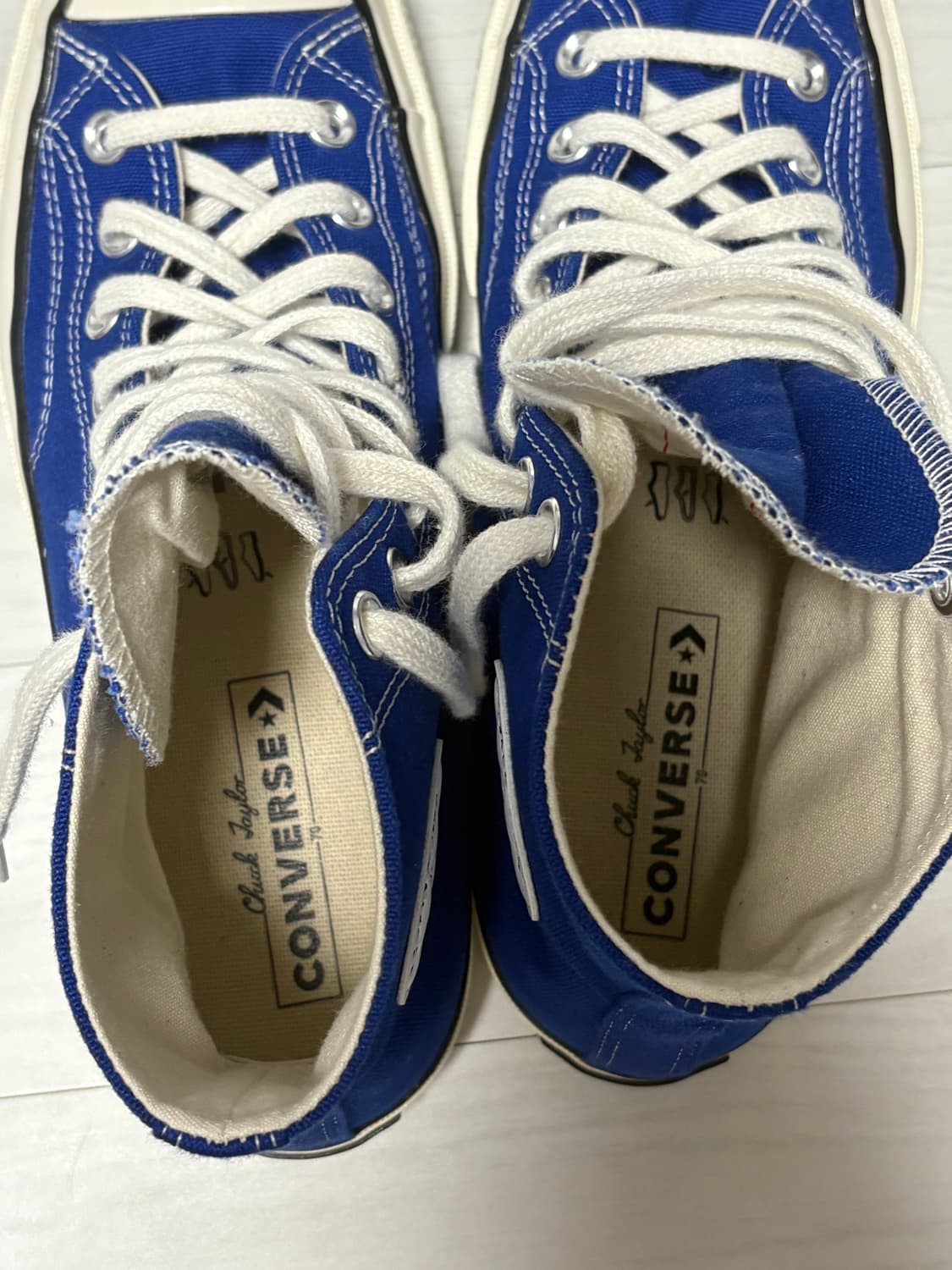 컨버스 척 70 하이 블루 265사이즈 상품이미지4