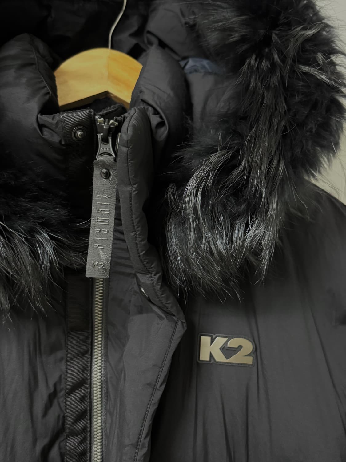 90사이즈 여성 K2 아그네스 수지 구스 롱패딩  상품이미지2