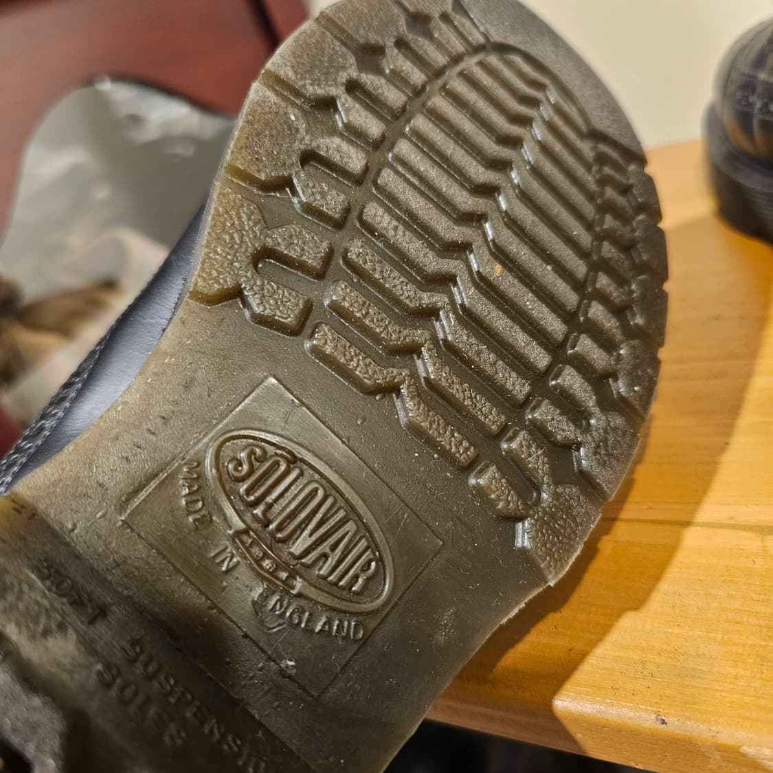 255솔로베어 solovair 윙팁  상품이미지5