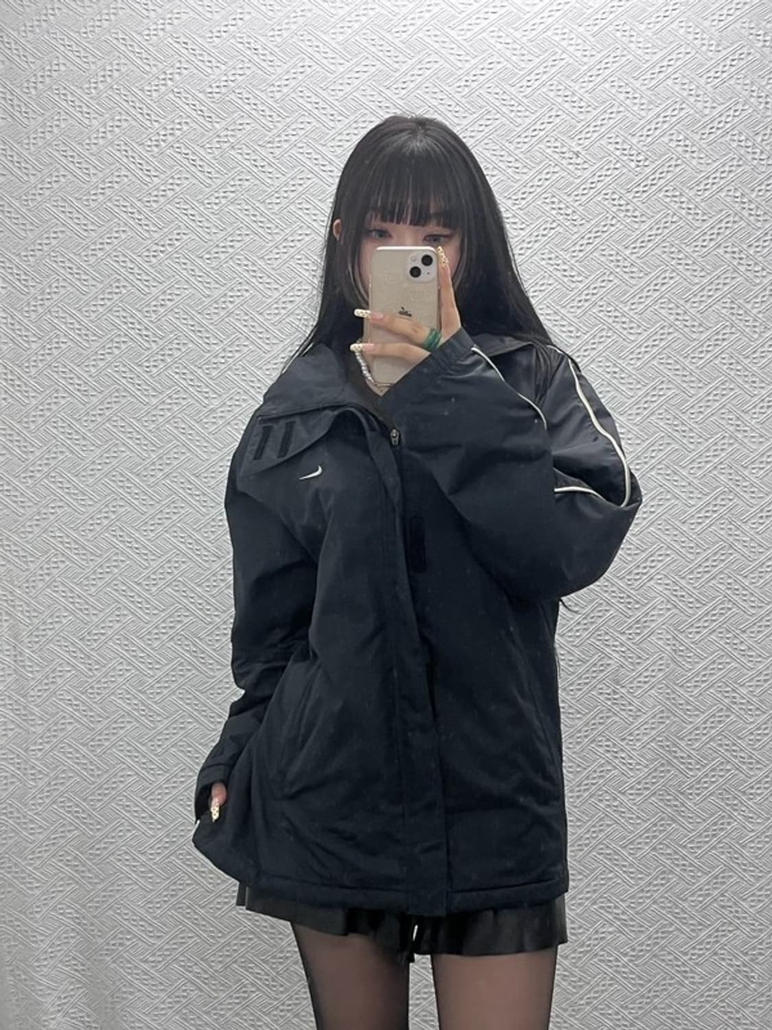 나이키 올드스쿨 클리마핏 스포티 바람막이 자켓 L C09825 상품이미지1