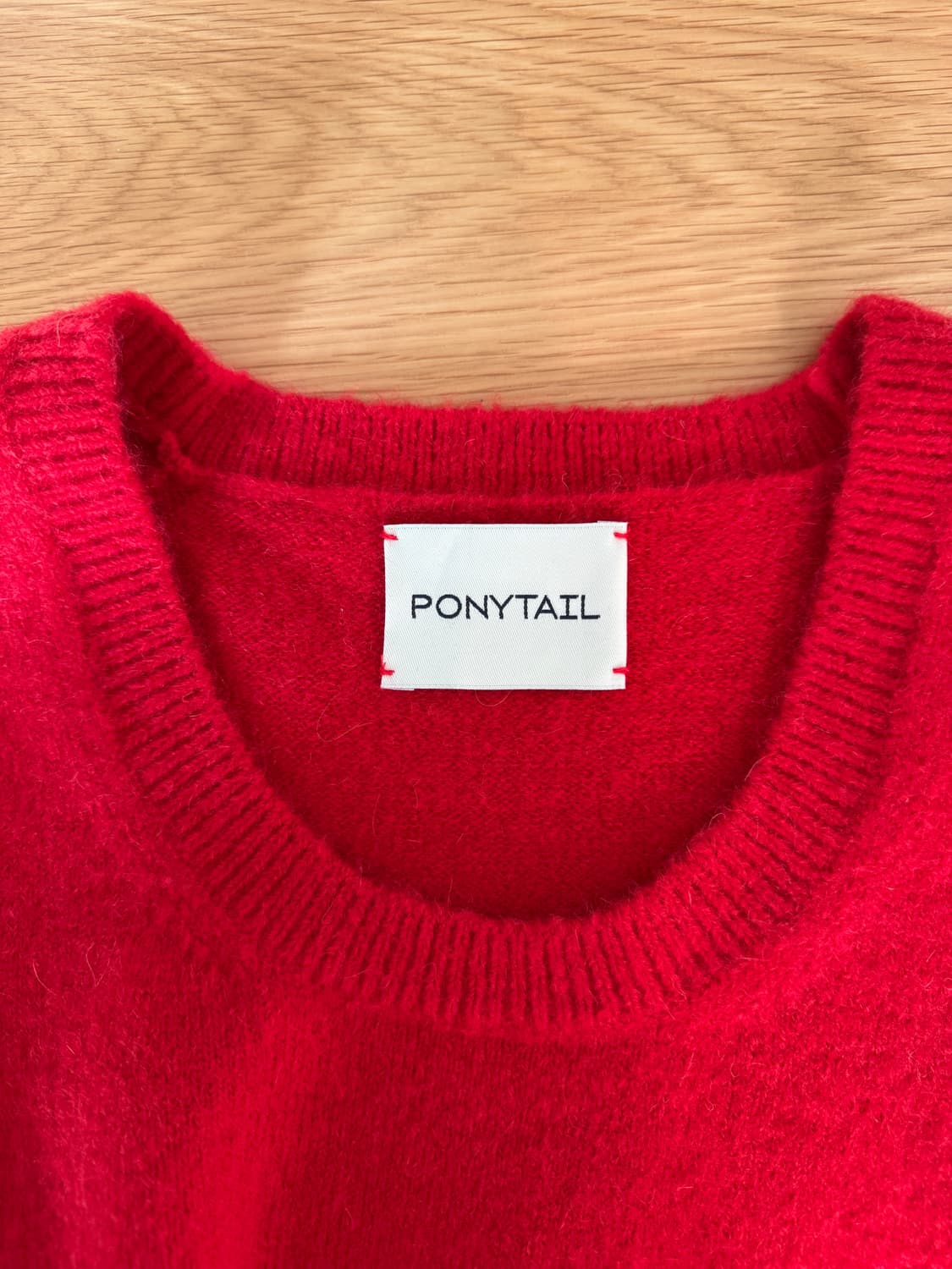 포니테일(PONYTAIL) 니트 베스트 상품이미지4