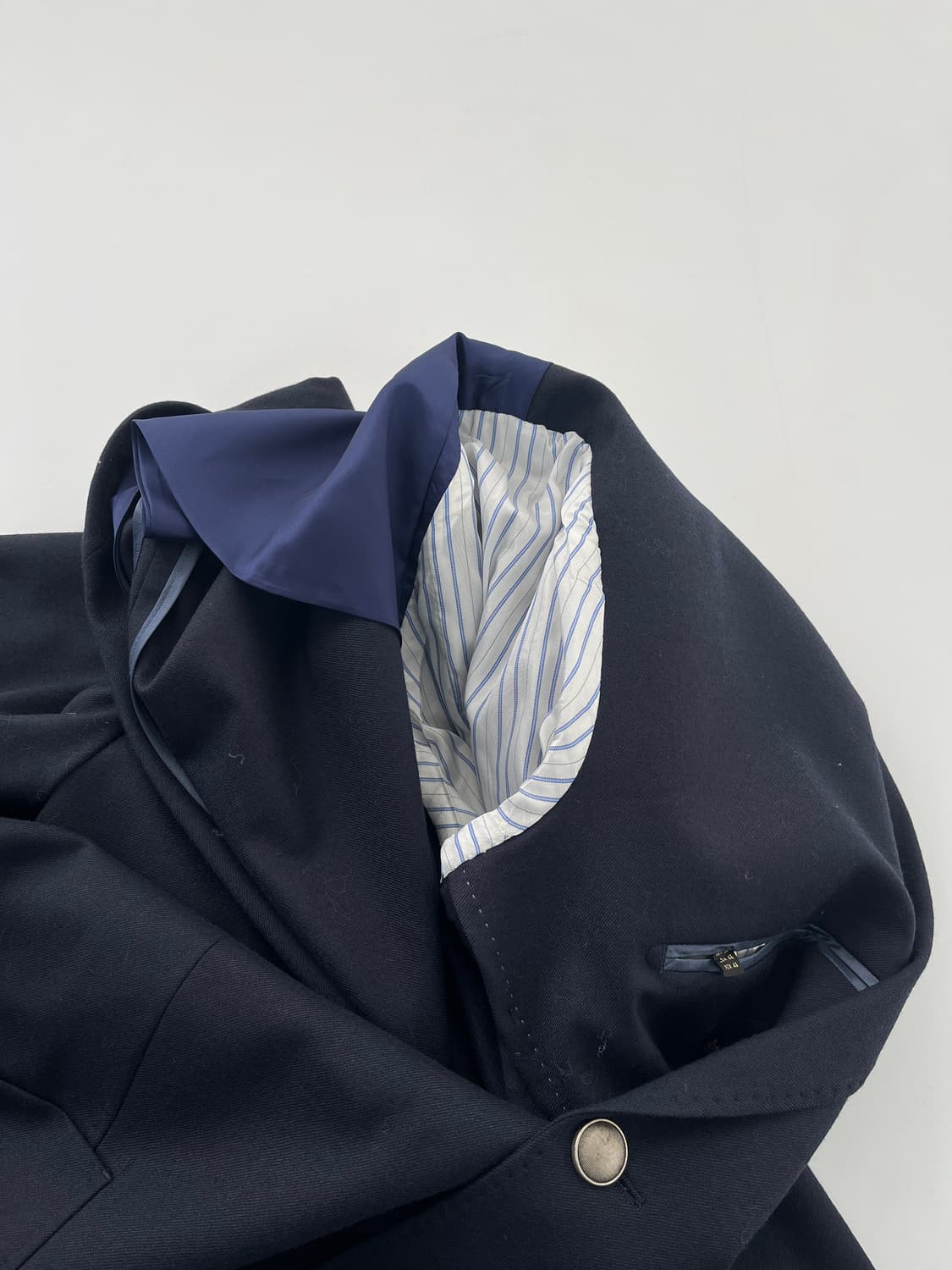 마시모두띠 피크드 라펠 은장 블레이져 자켓 상품이미지8