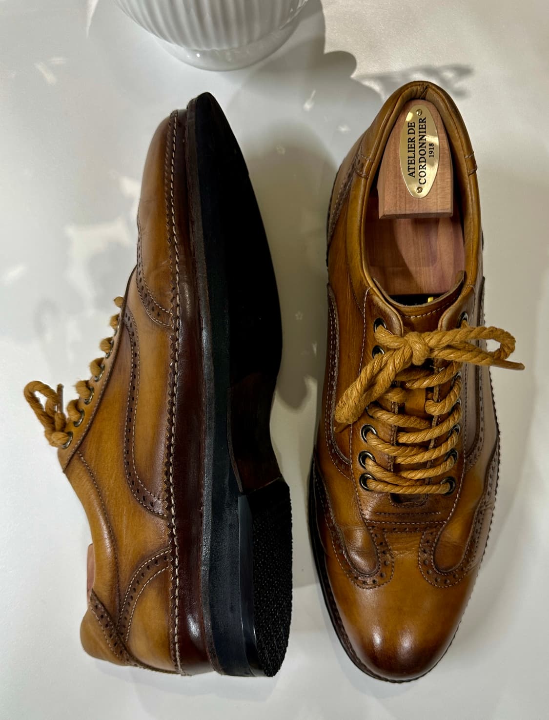 벨루티 옥스포드 브라운 슈즈 8 / 270 상품이미지3