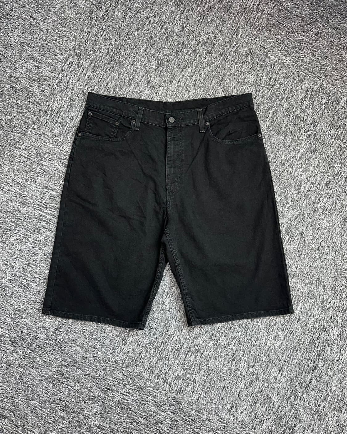 (허단49)리바이스 569 블랙반바지-M827 상품이미지1