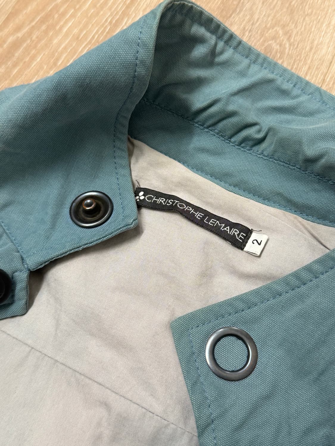 Lemaire 90s 00s 아카이브 블루 자켓 상품이미지2