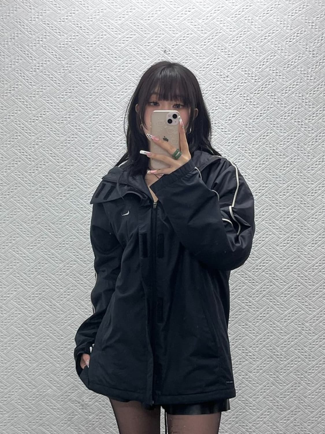 나이키 올드스쿨 스포티 클리마핏 바람막이 자켓 L C11082 상품이미지2