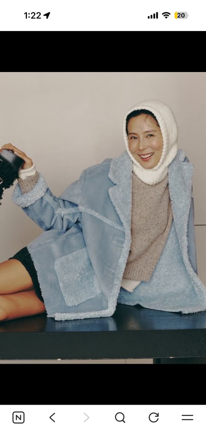 Plac 플랙진 김나영 코트 무스탕 쉬어링 코트 상품이미지1