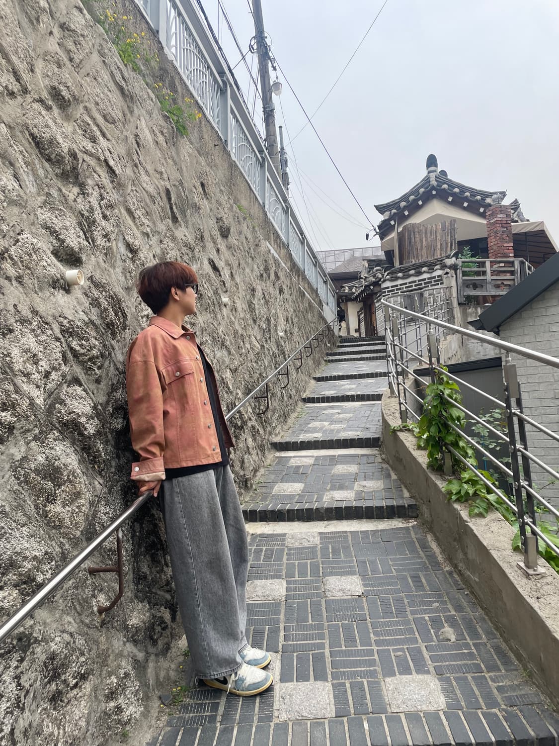 자라 빈티지 워싱 페이크 스웨이드 자켓  m사이즈 상품이미지4