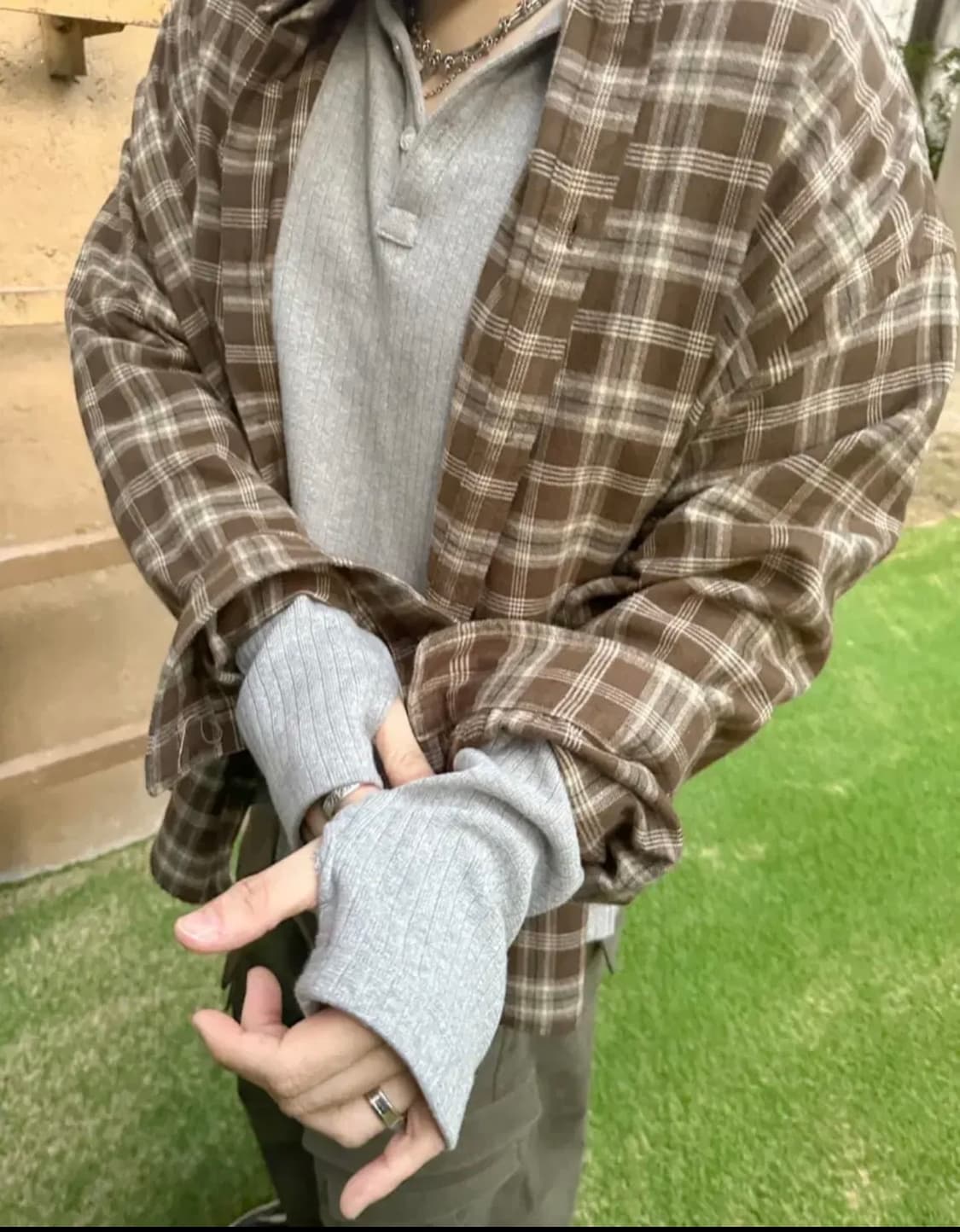 논노드 체크셔츠 2 상품이미지1