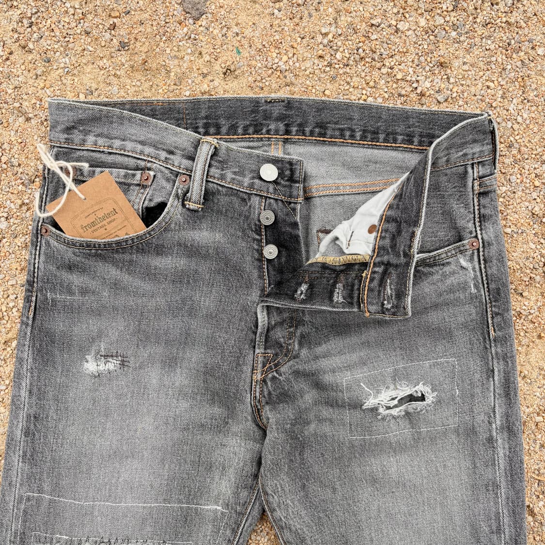 리바이스 501 CT 테이퍼드 데님 (32)   상품이미지2