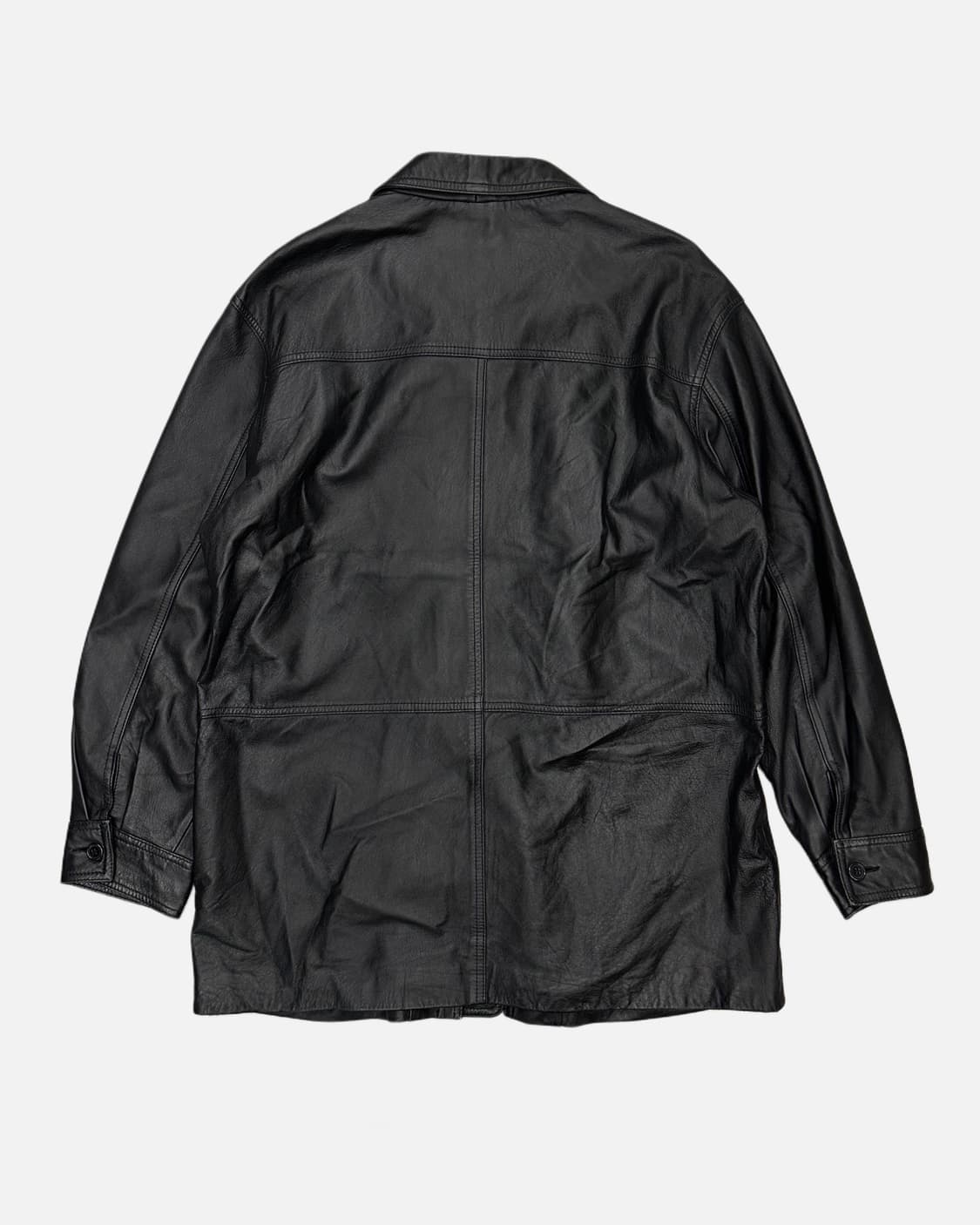 sheep skin leather coat 상품이미지4