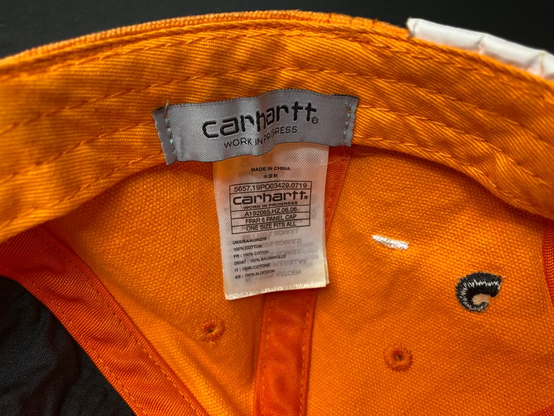 carhartt wip x fpar vintage cap볼캡 상품이미지8