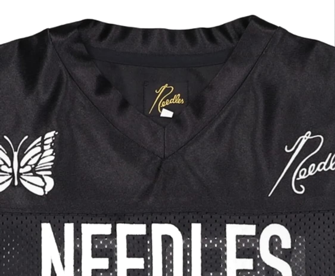 니들스 x 빔즈 풋볼 저지 블랙 상품이미지3