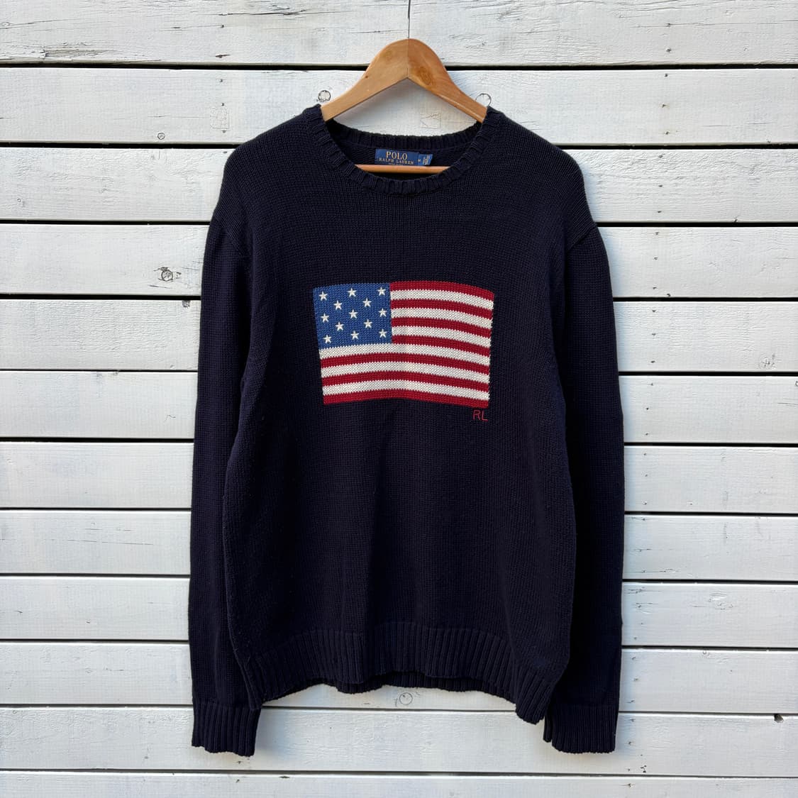 Polo 폴로 성조기 니트 상품이미지1