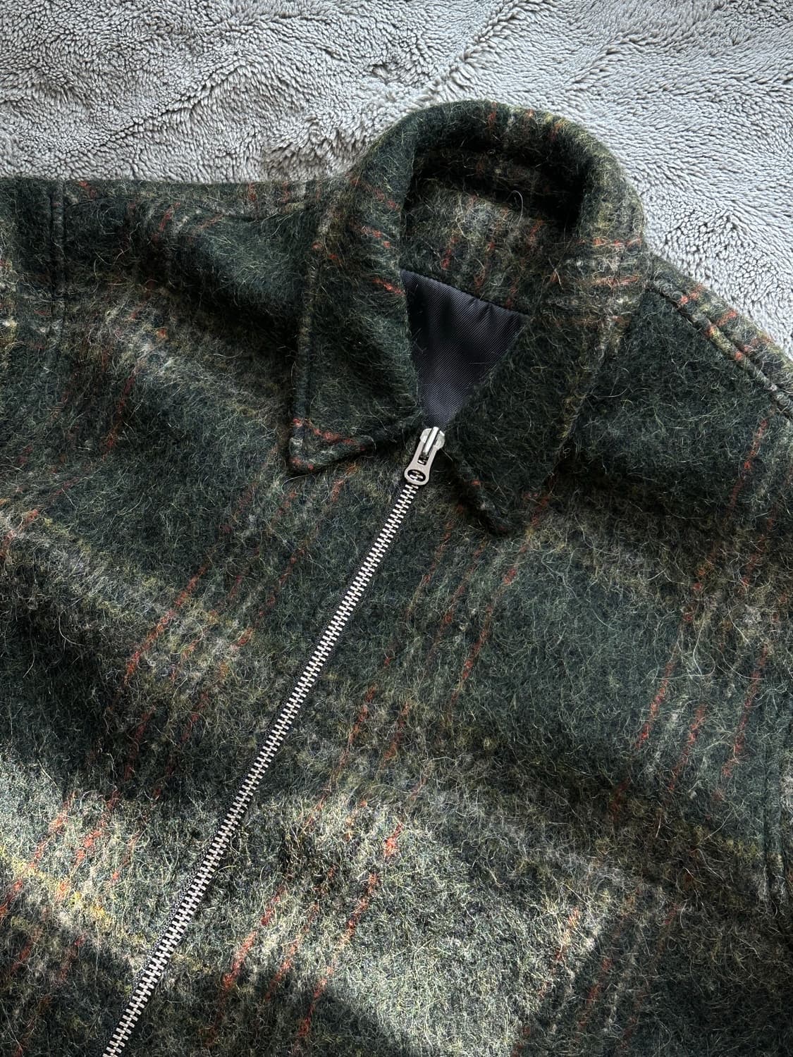 (L) stussy mohair club jacket 스투시 모헤어 자케 상품이미지1