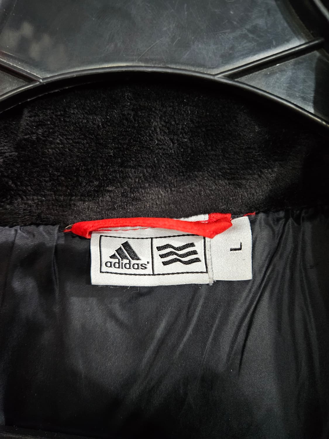 아디다스 레드컬러 남성 100 구스다운 롱패딩  상품이미지3