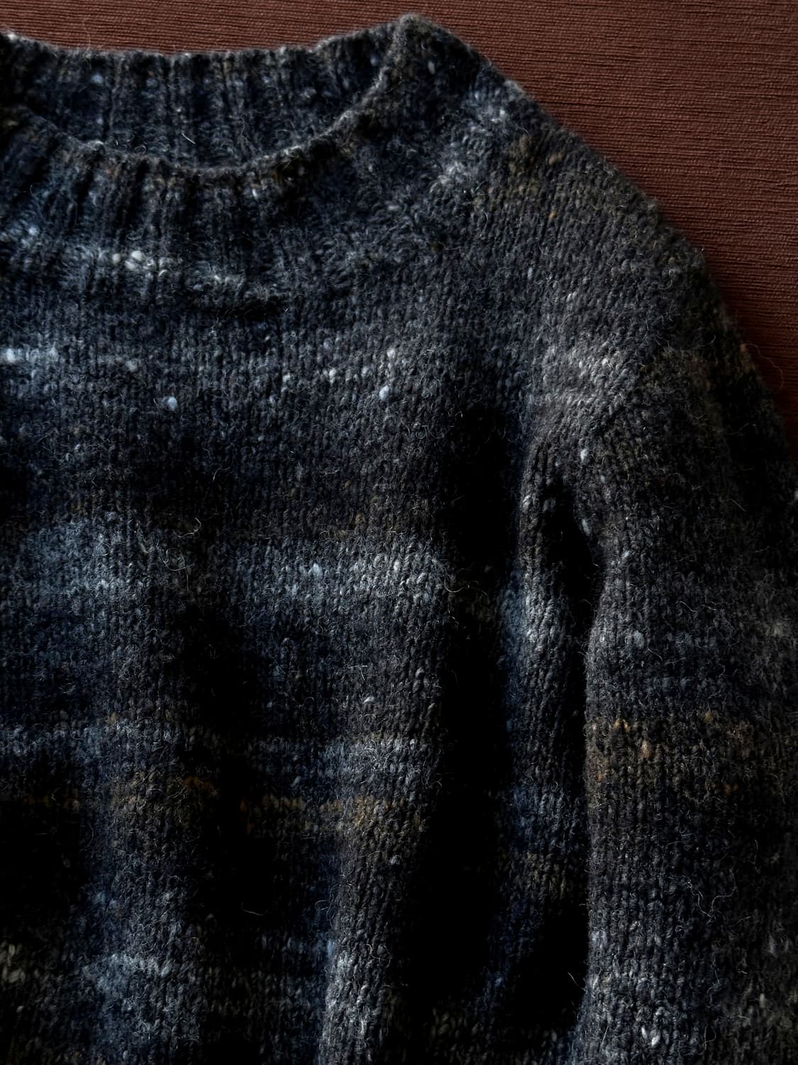 Brushed fabric sparkle knit P/O 상품이미지6