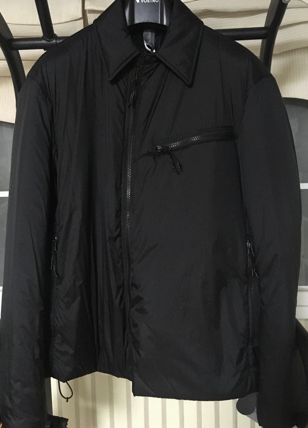 언어펙티드 패디드 셔츠 자켓 블랙 판매합니다 상품이미지5