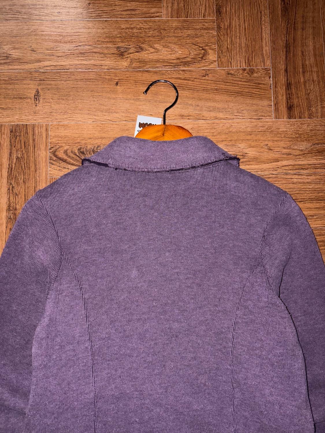 빈티지 퍼플 니트가디건 상품이미지9