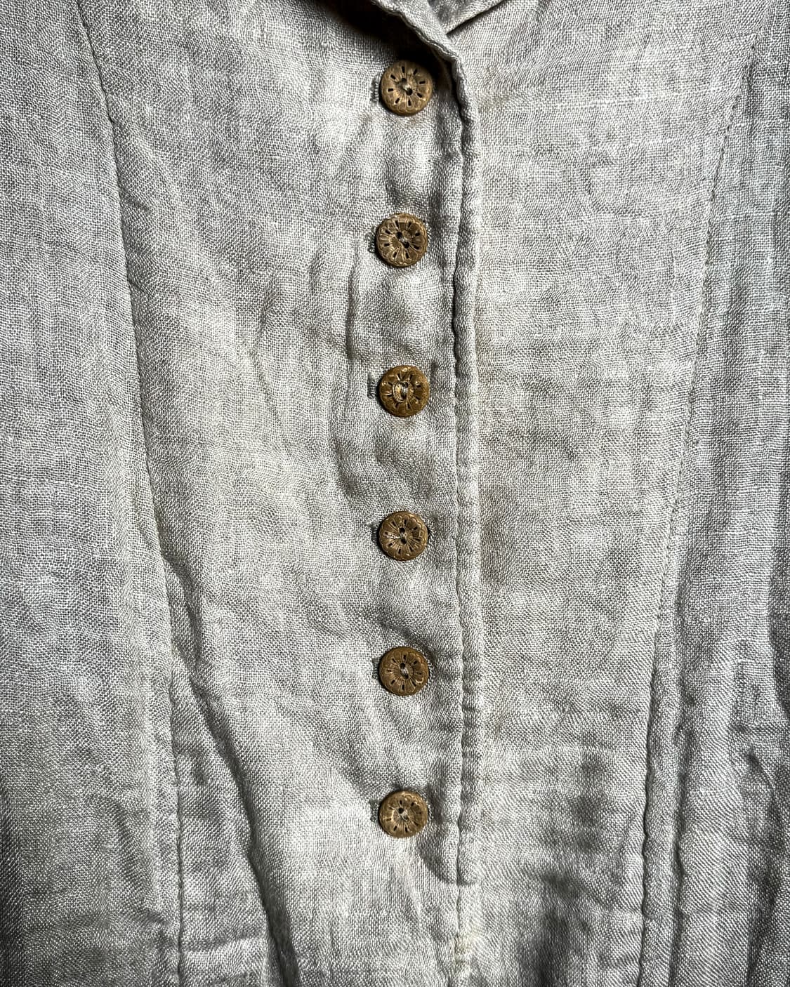 AS KNOW AS DE BASE – Natural Linen Jacke 상품이미지3