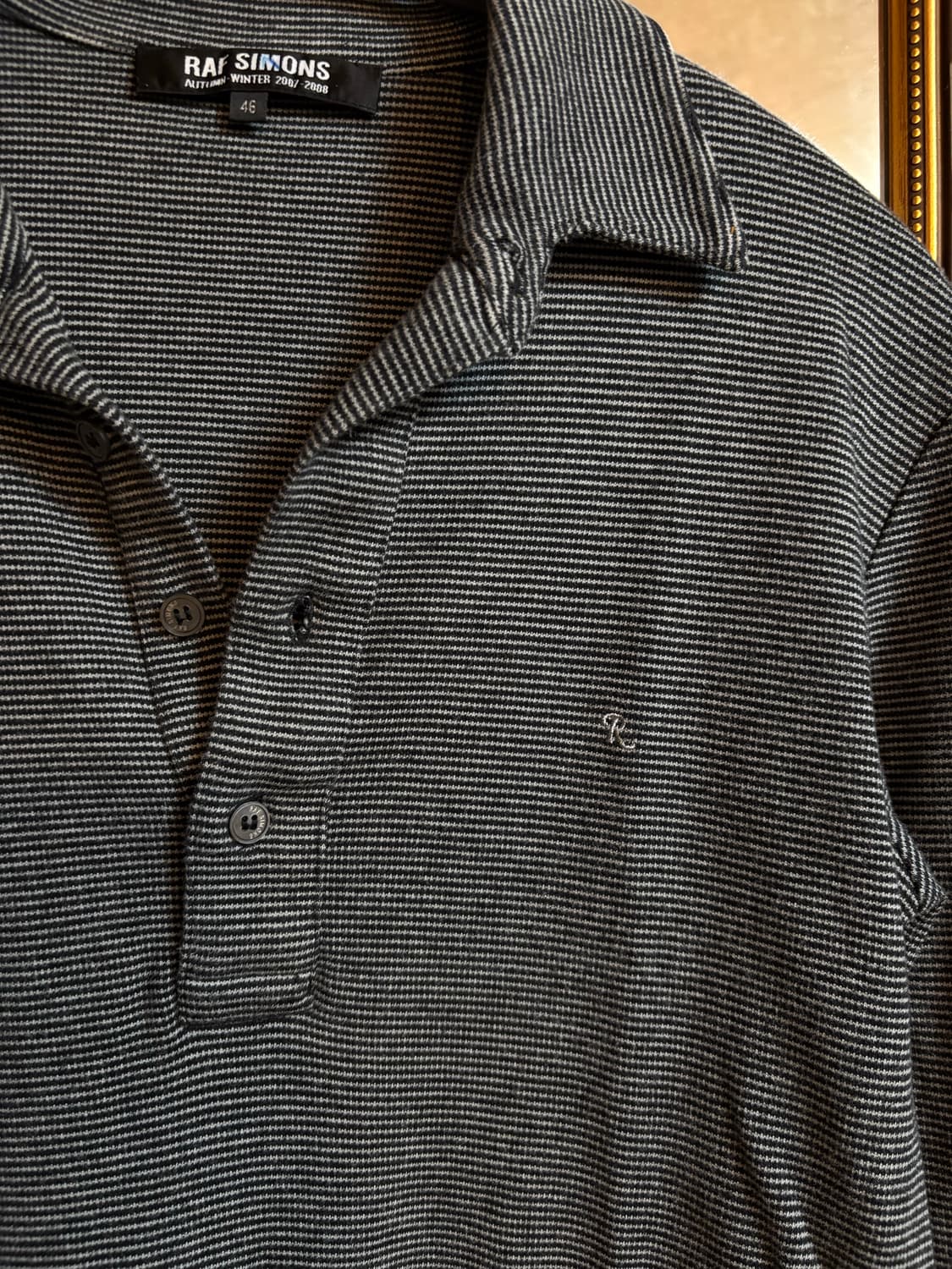 Raf simons 코튼 폴로 상품이미지2