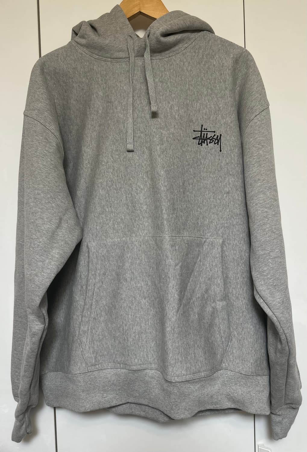 스투시 STUSSY 그레이 기모후드맨투맨 상품이미지2