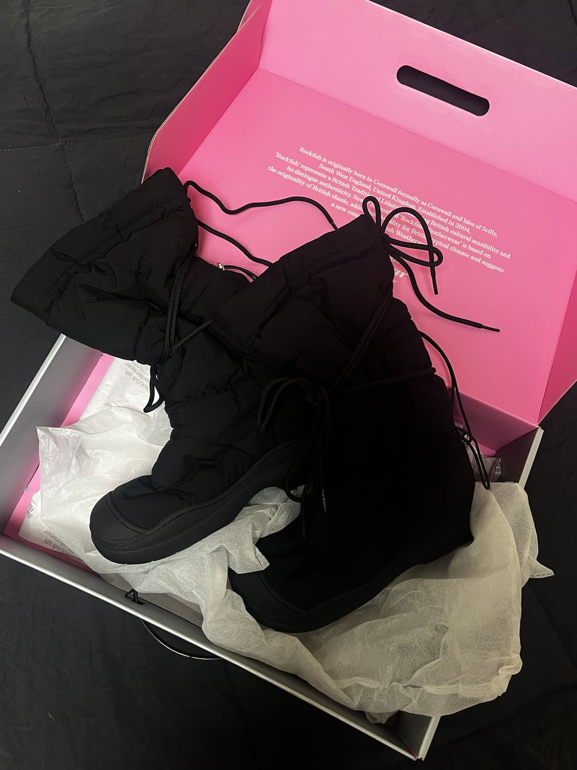 락피쉬웨더웨어 HAYDEN PUFF PADDED BOOTS LONG 상품이미지1