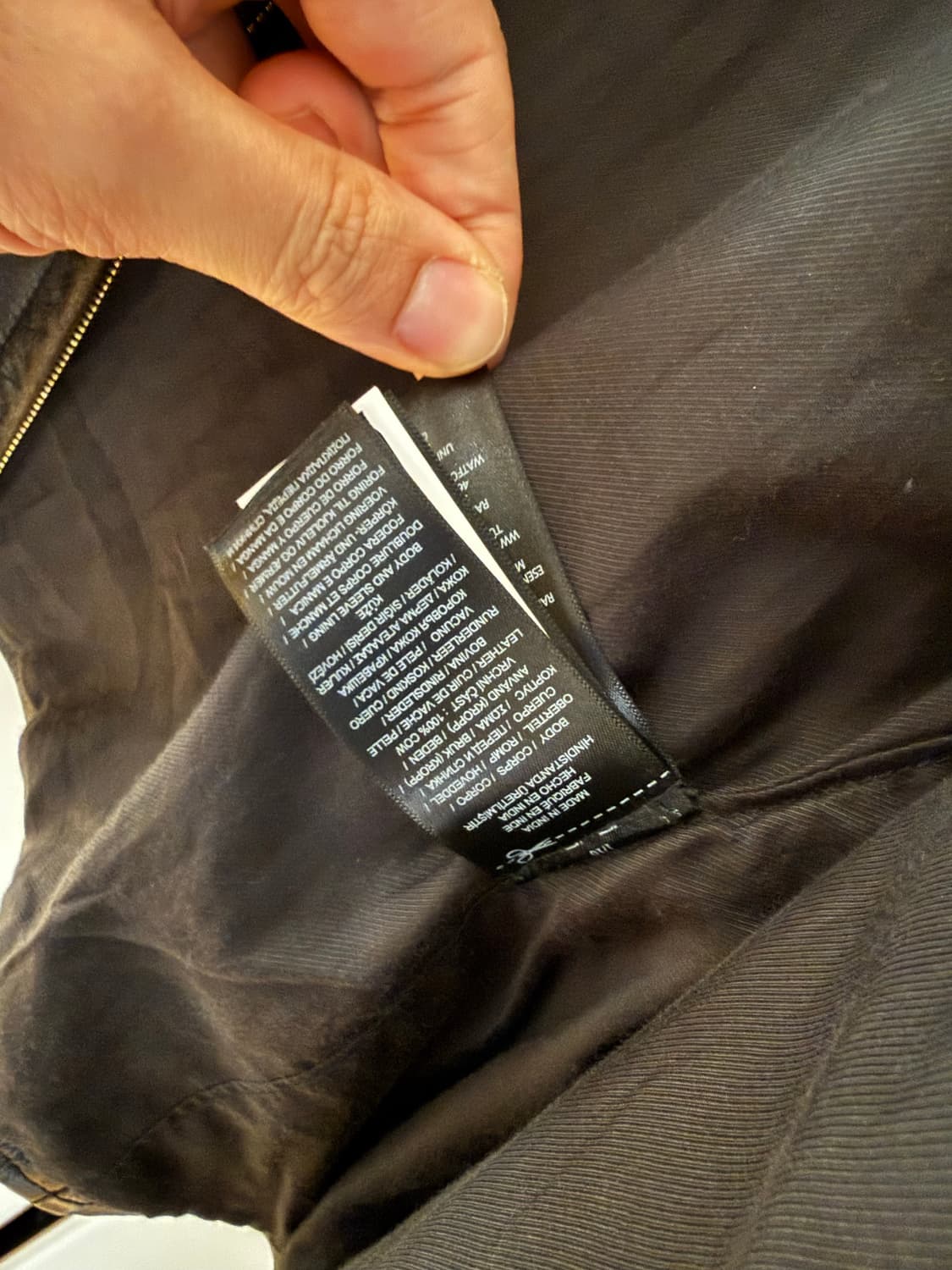 RRL 모토자켓 레더 M사이즈 상품이미지2