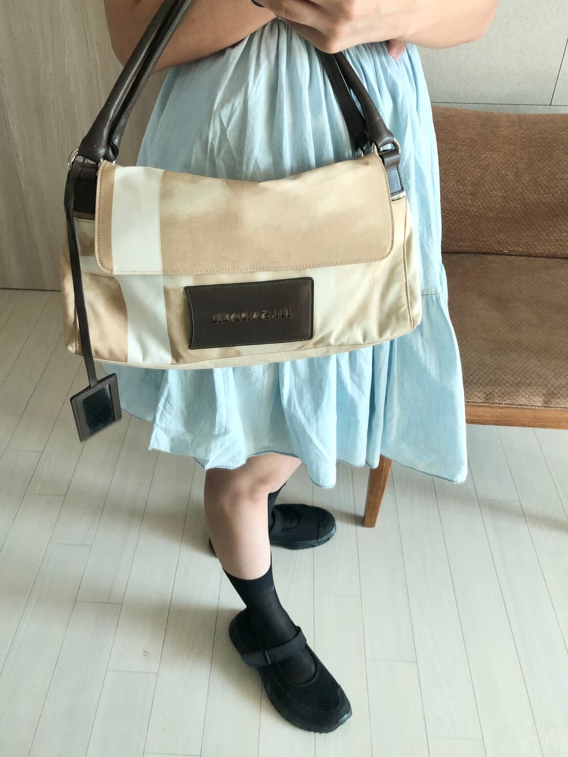 질샌더 빈티지 플랩 쇼퍼백 상품이미지8