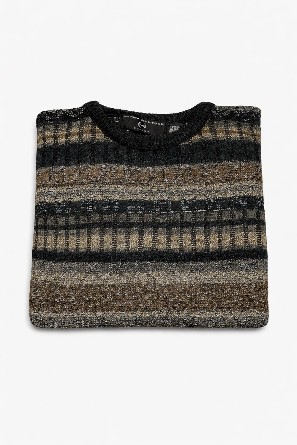 USA 90s 미국 빈티지 Y2K 모리걸 그런지룩 멀티 패턴 니트 스웨터 상품이미지3