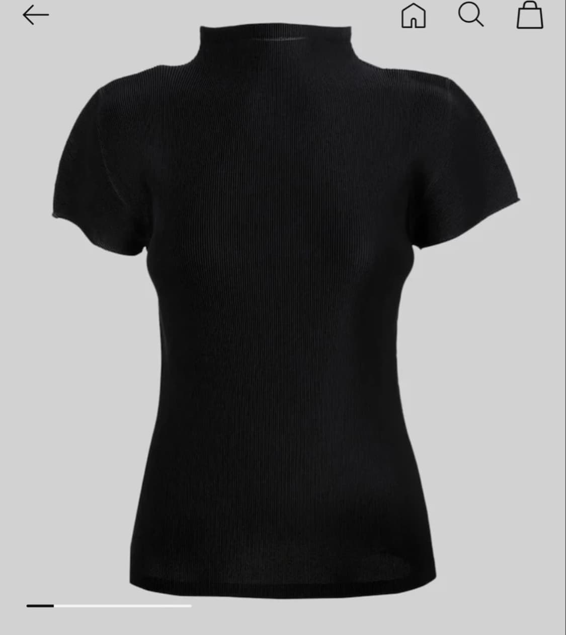 플리츠플리즈 미스트 블랙 사이즈5 상품이미지1