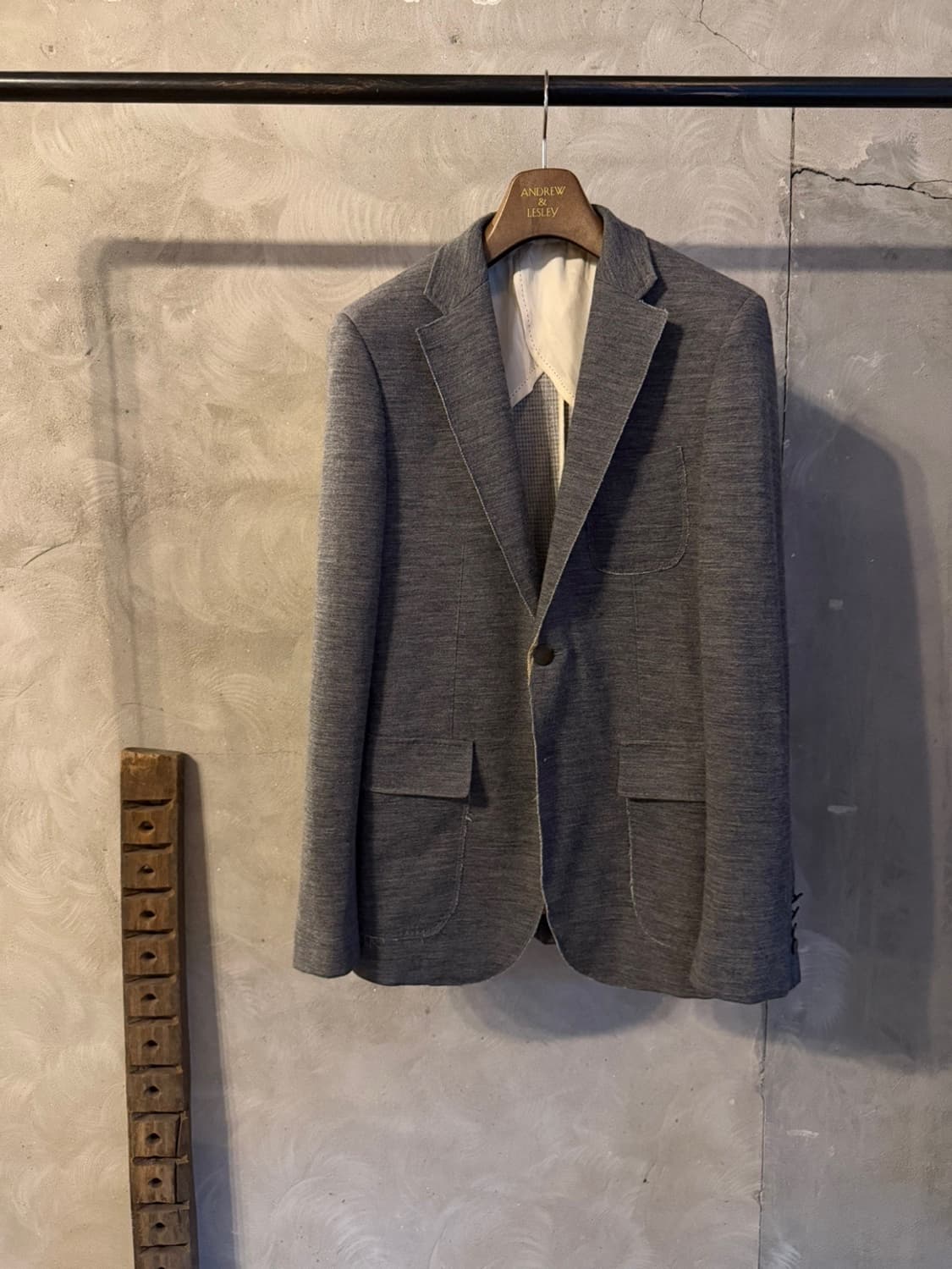 타임옴므 트위드 자켓 슬림100 상품이미지1