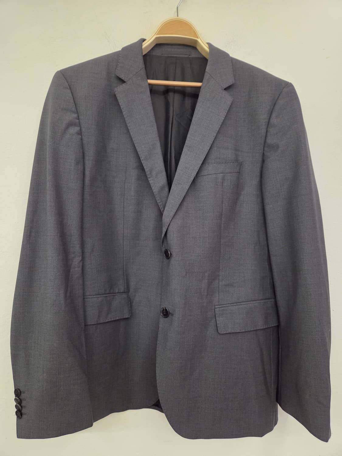 휴고보스 남성 정장 세트 그레이 52 상품이미지2