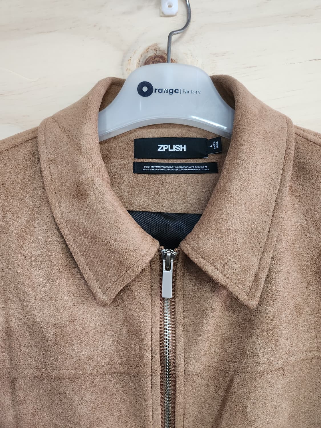 434) 지플리시 스웨이드 자켓 상품이미지2