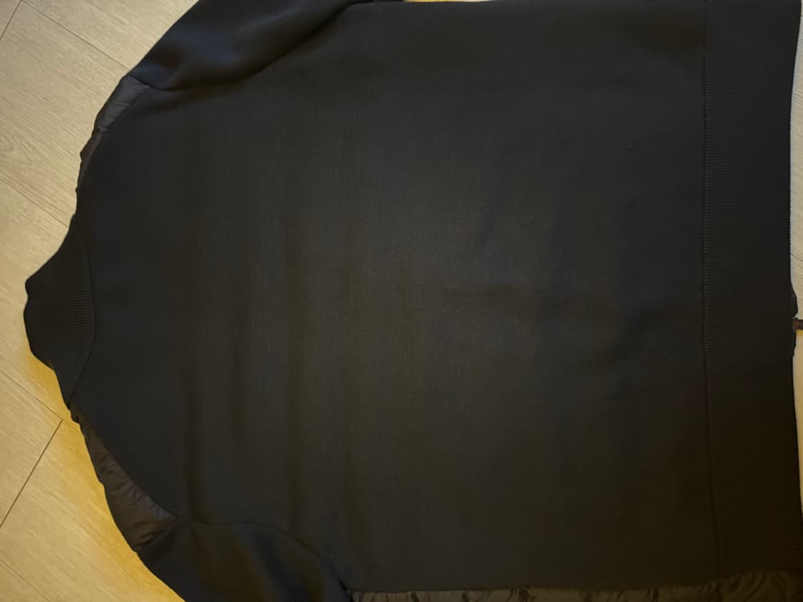 몽클레어 트리콧 니트패딩 블랙XL 상품이미지5