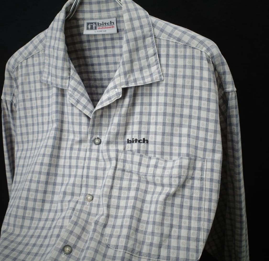 비치스케이트보드 체크셔츠 상품이미지3