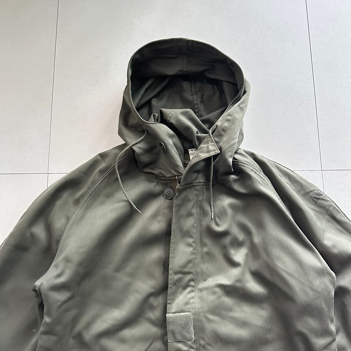 70s 프랑스군 프렌치아미 M-64 파카 내피 포함 상품이미지2