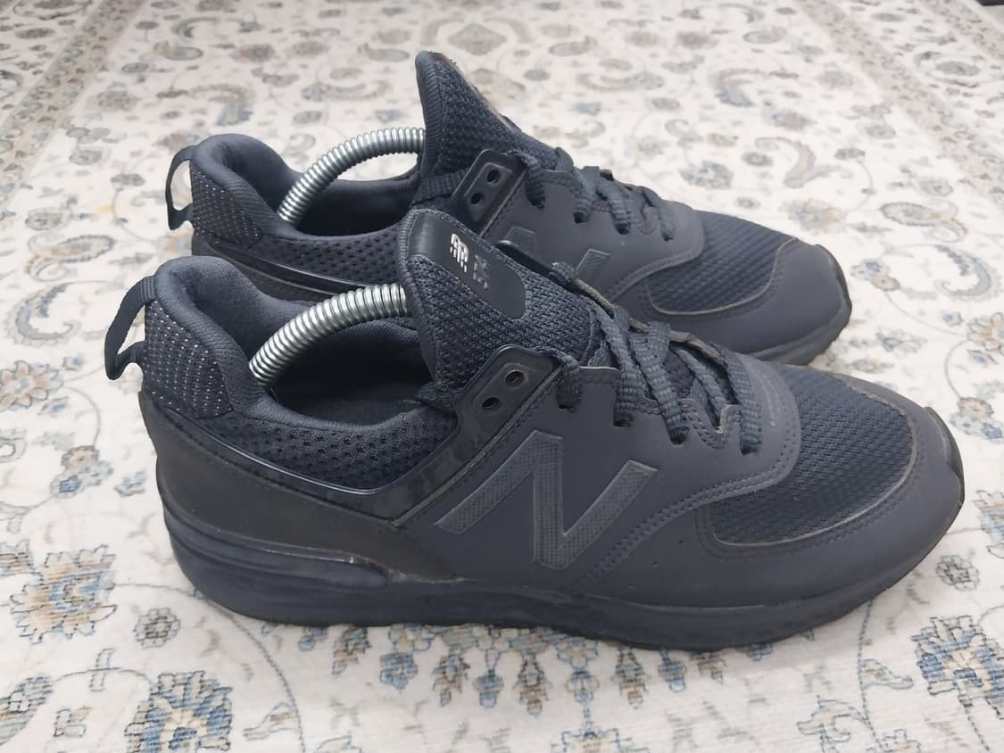 뉴발란스 574 올블랙 230mm 상품이미지3