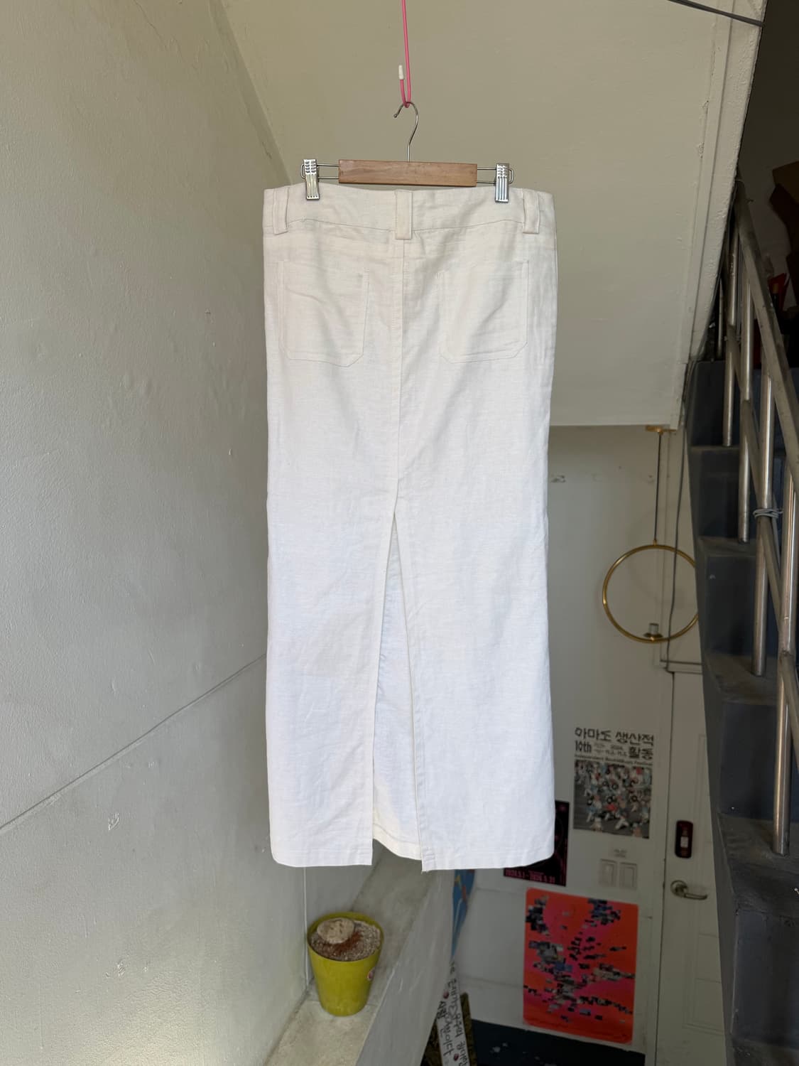빈티지 뒷트임 롱스커트 상품이미지5