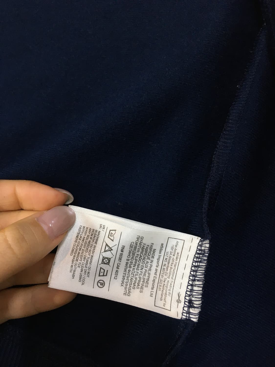 아디다스 구파이어버드져지 네이비 상품이미지6